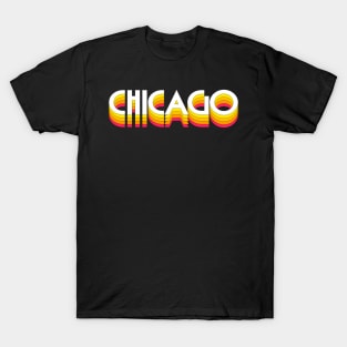 Chicago / Retro Style Typography Design T-Shirt